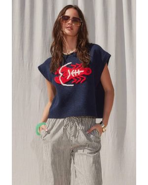 illa illa Lobster Knit Sweater - Multicolor