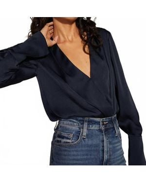 FAVORITE DAUGHTER The Date Blouse - Blue