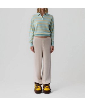Guest In Residence Everywear Straight Leg Pant - Natural