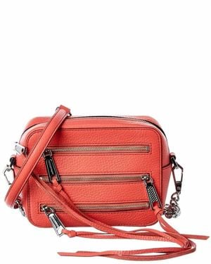 Rebecca Minkoff 4 Zip Moto Camera Bag - Red