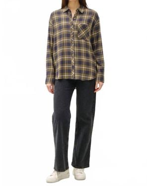 Be Cool Scottish Plaid Classic Flannel Shirt - Green