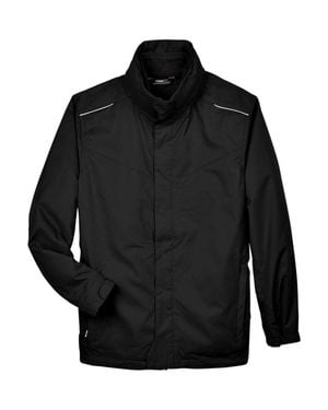 CORE365 Tall Region 3-In-1 Jacket With Fleeceliner - Black