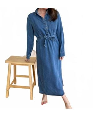 Coco + Carmen Tilly Denim Dress - Blue