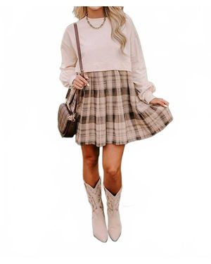 Pretty Bash Colorado Dress - Natural