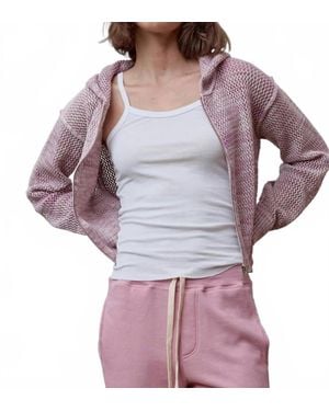 NSF Mills Painted Sweater - Purple