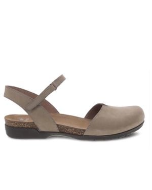 Dansko Rowan Mary Janes Flats - Brown