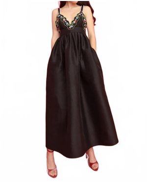 Celiab Selene Maxi Dress - Black