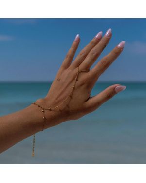 Alco Jewelry Josephine Hand Chain - Blue