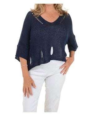 Scandal Italy Lia Sweater - Blue