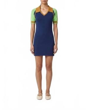 Guest In Residence Ace Polo Dress - Blue