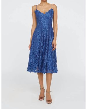 THEIA Thelma Keyhole Cocktail Dress in Pink | Lyst