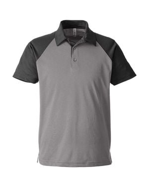 Team 365 Command Snag-Protection Colorblock Polo - Black