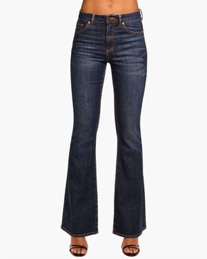 Ramy Brook Helena High Rise Flare Jean - Blue