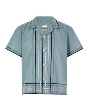 Bode Cotton Blouse - Blue