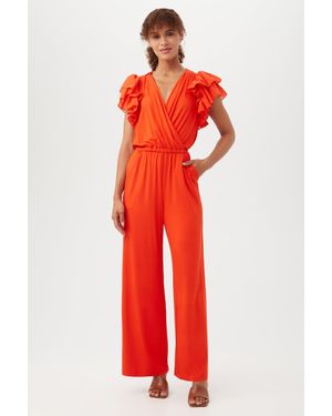 Trina Turk Weston Jumpsuit - Red