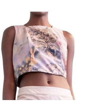 Eva Franco Lupita Top - Pink