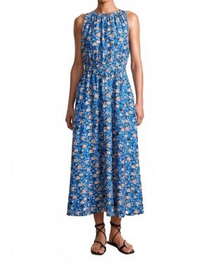 Apiece Apart Bali Tank Dress - Blue