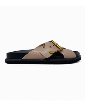 Shu Shop Barb Slide - Brown