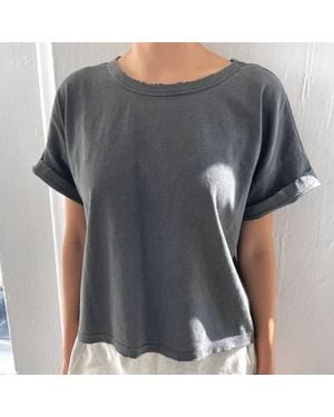 LE BON SHOPPE Vintage Fille Tee - Gray