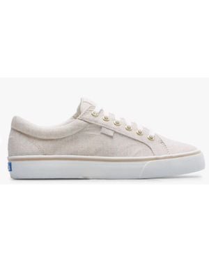 Keds Jump Kick Linen Sneakers - Black