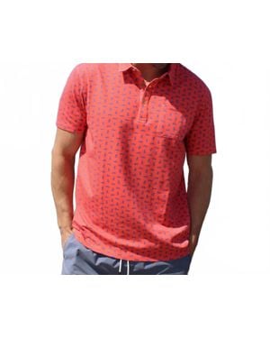 Henri Costa Gecko Polo - Red