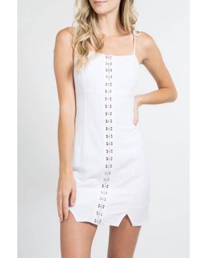 Fanco Hook And Eye Short Dress - White