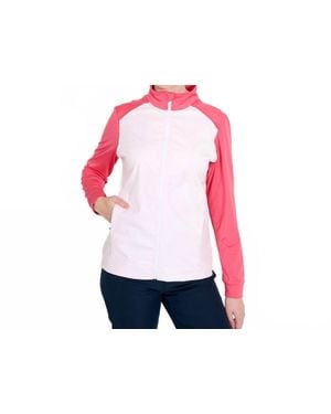 Abacus Sportswear Kingsbarn Hybrid Windproof Jacket - Red