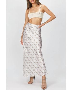Goen.J Crochet Knit Bra - White