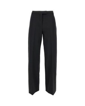 THE LATEST Alek" Wool Blend Pants - Black