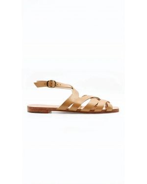 EITHER/OR Criss Cross Slide Sandal - Multicolor