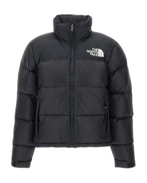 The North Face Lightweight Puffer Jacket With High Collar - Black