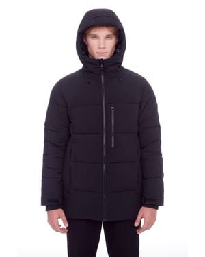 Alpine North Banff Vegan Down (Recycled) Mid-Weight Quilted Puffer Jacket - Blue