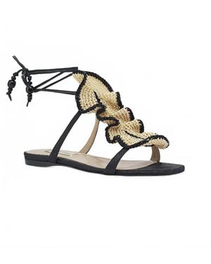 Arteana Portofino Flat Sandal - Metallic