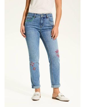 Fdj Gisela Girlfriend Ankle Jeans - Blue