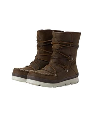 Manitobah Waterproof Pacific Half Winter Boot - Brown