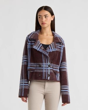 NVLT Sweater Jacket - Blue