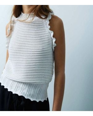 Melissa Nepton Rana Top - Blue