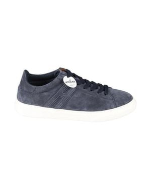 Hogan H365 Lace-Up H Canaletto Sneakers - Blue