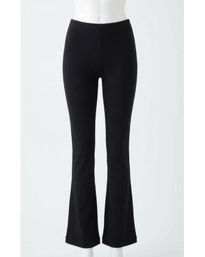 Z Supply Ridgewood Knit Flare Pant - Black