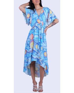 Gigi Moda Verona Arte Dress - Blue
