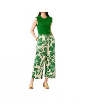 Karen Kane Destiny Drawstring Pants - Green