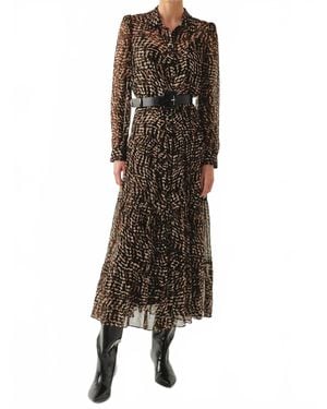 Exquise Aliza Dress - Brown