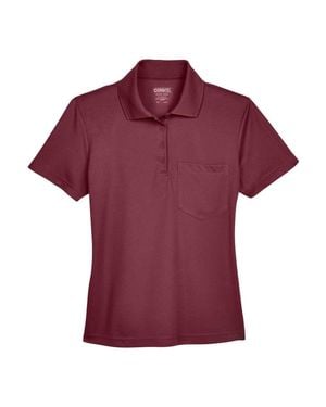 CORE365 Origin Performance Piqu Polo With Pocket - Red