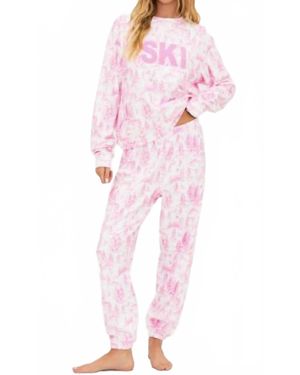 Beach Riot Cassia Ski Top - Pink