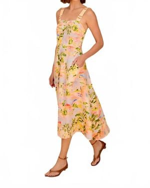 Olivia by Livro Alice Midi Dress - Metallic