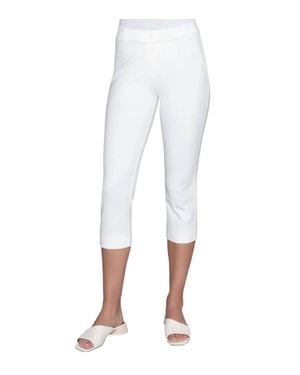 Stella Carakasi Just Right Cropped Pants - White