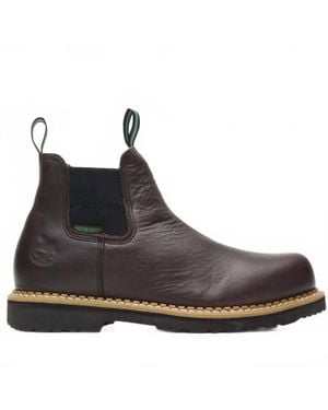 Georgia Boot High Romeo Waterproof Steel Toe Boot - Brown
