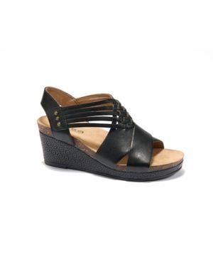 HALSA FOOTWEAR Gianna Sandal - Black