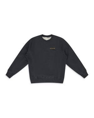 Aimé Leon Dore Melange Uniform Crewneck Sweatshirt - Blue