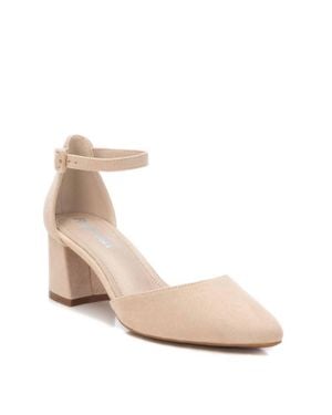 Xti 17183204 Refresh Heeled Shoe - Natural